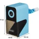 Точилка механическая Attache Bright Colours,авто-фиксация карандаша,голубой