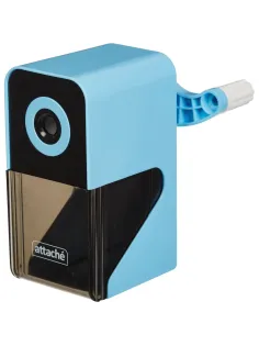Точилка механическая Attache Bright Colours,авто-фиксация карандаша,голубой