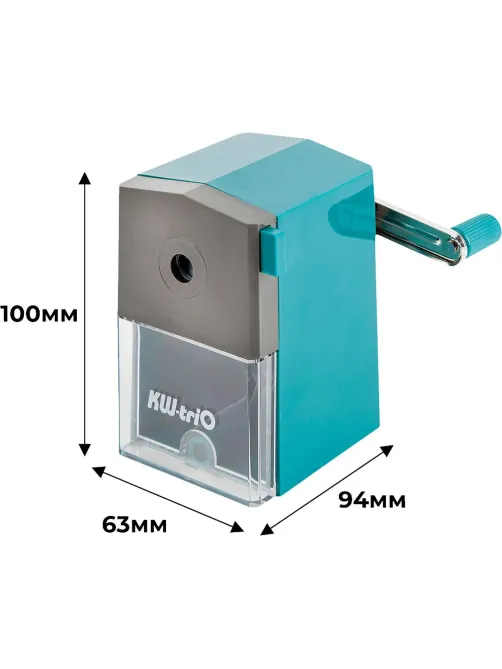 Точилка механическая KW-trio 305A цвет ассорти