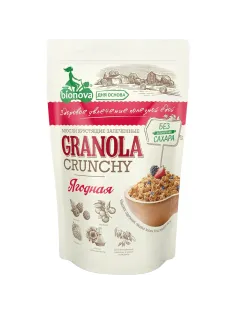 Мюсли Bionova Crunchy ягодные, 400г