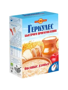 Каша Геркулес Русский Продукт быстрого приготовления, 420г