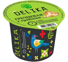 Каша Delika гречневая с грибами, 43г