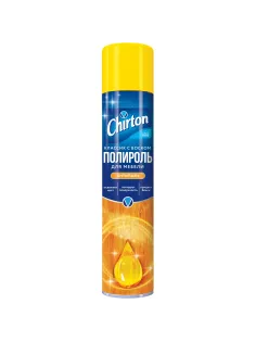 Полироль для мебели CHIRTON Антипыль 300 мл, аэрозоль