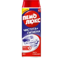 Универсальное чистящее средство ПЕМОЛЮКС порошок Чистота + Гигиена 480г