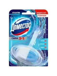 Блок для унитаза Domestos Атлантик твердый 40 г