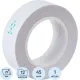 Клейкая лента канцелярская 2-х сторон,переклеив, 25ммХ12м