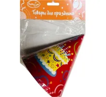 Колпачок Торт яркий 6шт/уп 6046323