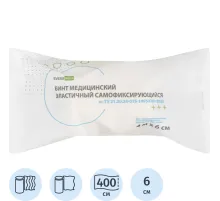 Бинт самофикс эласт 4 м х 6см EVERSMED