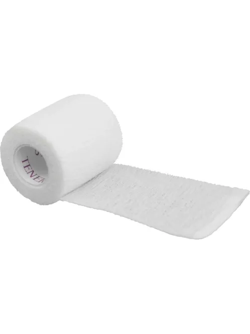 Бинт самофикс эласт 4м х8см TENERIS QUICKFIX Cotton, 12шт/уп