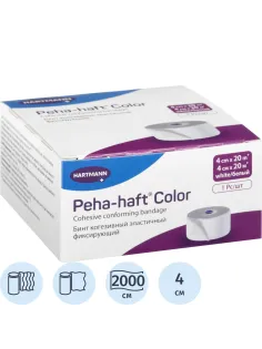 Бинт самофикс эласт 20 м х 4 см, PEHA-HAFT 3000100