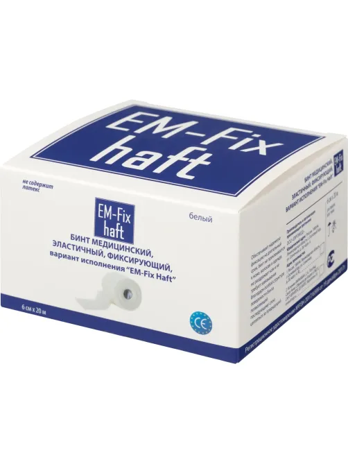 Бинт самофикс эласт 20м х 6см EM-FIX HAFT