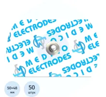 Электроды для ЭКГ однораз. 50х48 мм, ж.гель, Medico MLGLT-03, 50 шт