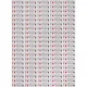 Индикатор стерилизации ПАР ИнТЕСТ-ПФ1 121/20, 134/4, 500 шт.,  б/ж