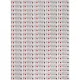 Индикатор стерилизации ПАР ИнТЕСТ-ПФ1 121/20, 134/4, 500 шт.,  б/ж