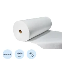 Салфетка однораз. Стандарт 35x70, спанлейс, белый, 100 шт/рул, 601-793