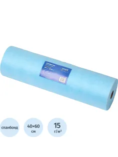 Салфетка в рулоне 40х60, голубой (200шт/упак), SS Стандарт, 10580(1183)