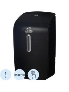 Дозатор для жидкого мыла Luscan Prof Etalon сенсор 1000мл черный 151055