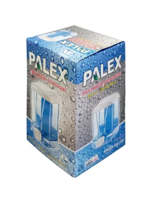 Дозатор для жидкого мыла Palex 3430-1 пластик голубой 1000 мл