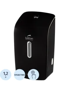 Дозатор для дезин.ср-в Luscan Prof Etalon сенс 1200мл черный 151057_ТБ