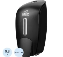 Дозатор для жидкого мыла Luscan Prof Etalon 800мл черный 151051