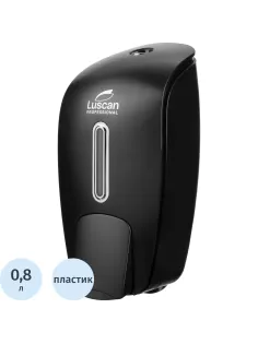 Дозатор для жидкого мыла Luscan Prof Etalon 800мл черный 151051