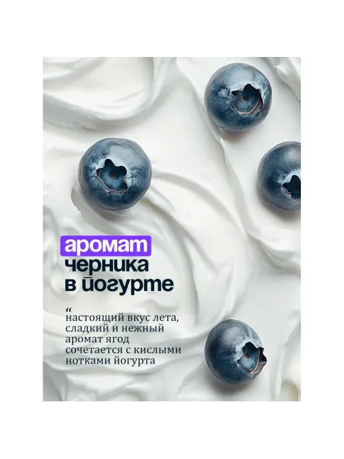 Крем-мыло Grass MILANA черника-йогурт с дозатором 1л