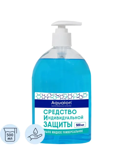 Мыло жидкое AQUALON очищающее, 500 мл