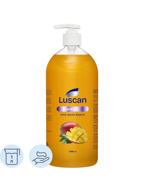 Крем-мыло Luscan Манго 1л c дозатором