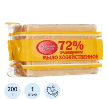 Мыло хозяйственное 200 г 72% Меридиан ГОСТ в/об
