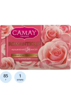 Мыло туалетное CAMAY Романтик 85г