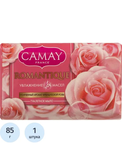 Мыло туалетное CAMAY Романтик 85г