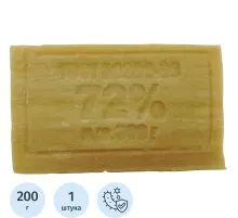 Мыло хозяйственное 200 г 72% Меридиан ГОСТ б/об