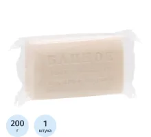 Мыло туалетное Банное 200 гр флоу пак