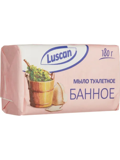 Мыло туалетное Luscan Банное 180г