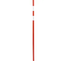 Веха пластиковая 2 с/о ленты высота 1,5м ВП-1,5