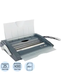 Брошюровщик Kobra Queenbind 500VD, А4, 25л./450л., пл.пруж.