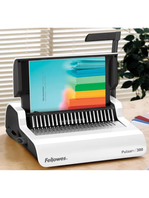 Брошюровщик Fellowes Pulsar+, А4, 20л./300л., пл.пруж.