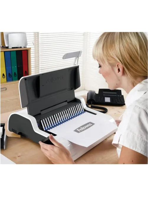 Брошюровщик Fellowes Pulsar-E, до300мм, А4 до15л./ до300л.,электр,пл.пруж
