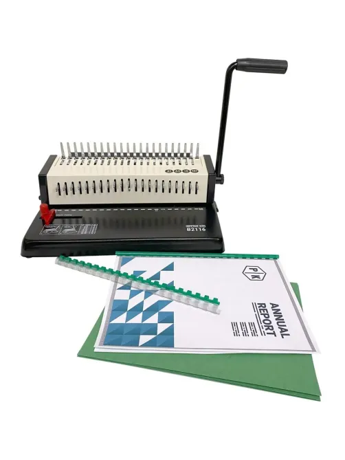 Брошюровщик Office Kit B2116, А4, 16/450л., пл. пруж