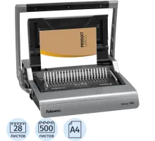 Брошюровщик Fellowes Galaxy, до300мм, А4 28л./500л.,пл.пруж