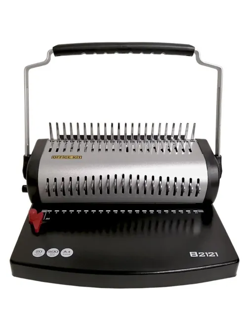Брошюровщик Office Kit B2121, А4 20л./500л., пл.пруж