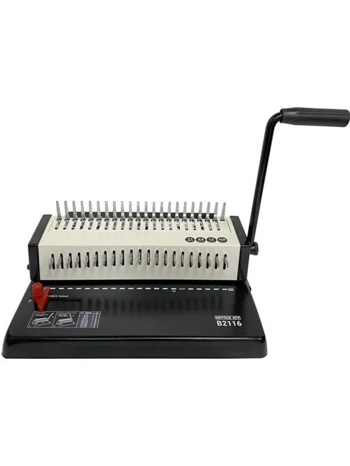 Брошюровщик Office Kit B2116, А4, 16/450л., пл. пруж