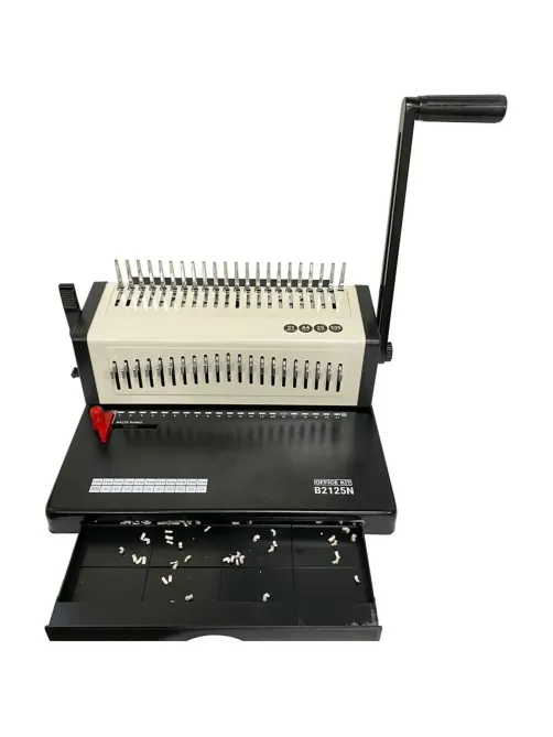 Брошюровщик Office Kit B2125N, А4, 25л./500л., пл. пруж