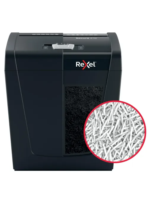 Шредер (уничтожитель) Rexel Secure X10, 4ур.секр., 10 листов, 18 л