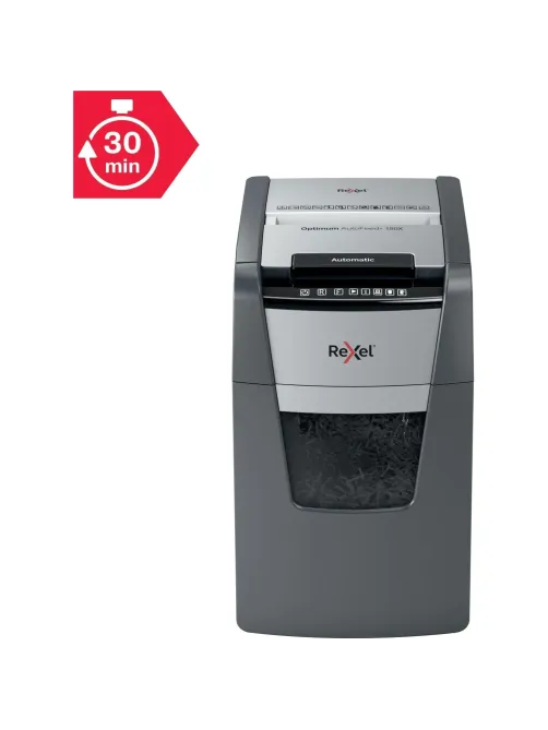 Шредер (уничтожитель) Rexel Optimum AutoFeed+ 150X, 4 ур.секр.,150л,44л