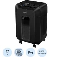 Шредер (уничтожитель) Fellowes AutoMax 80M, 4х12мм,4ур.секр,8лист,17л