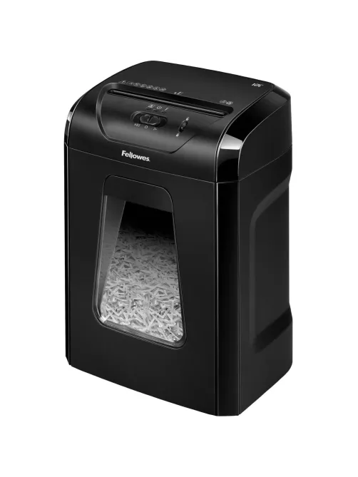 Шредер (уничтожитель) Fellowes Powershred 12C, 4ур.секр, 12лист, 18л