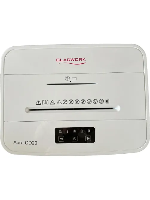 Шредер Gladwork Aura CD20 ур.секр. P-4, 20лист., 25л