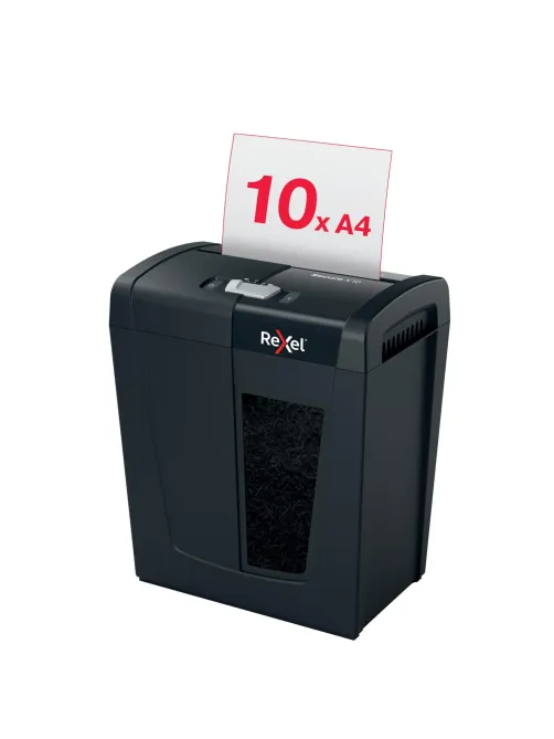 Шредер (уничтожитель) Rexel Secure X10, 4ур.секр., 10 листов, 18 л