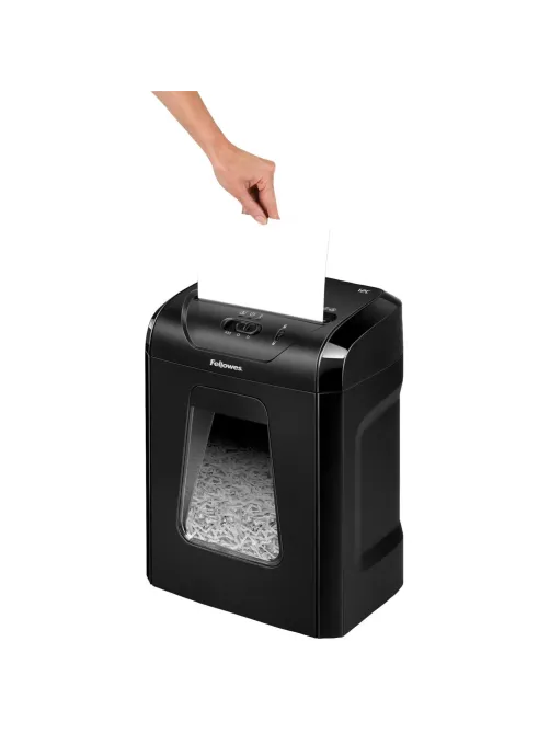 Шредер (уничтожитель) Fellowes Powershred 12C, 4ур.секр, 12лист, 18л